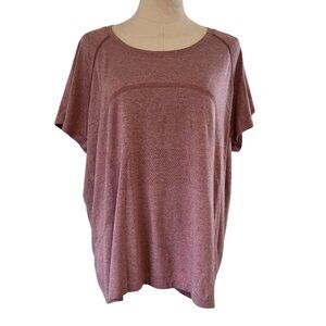 Lululemon Swiftly Tech Short Sleeve Race Length Top Women's Plus Size 20